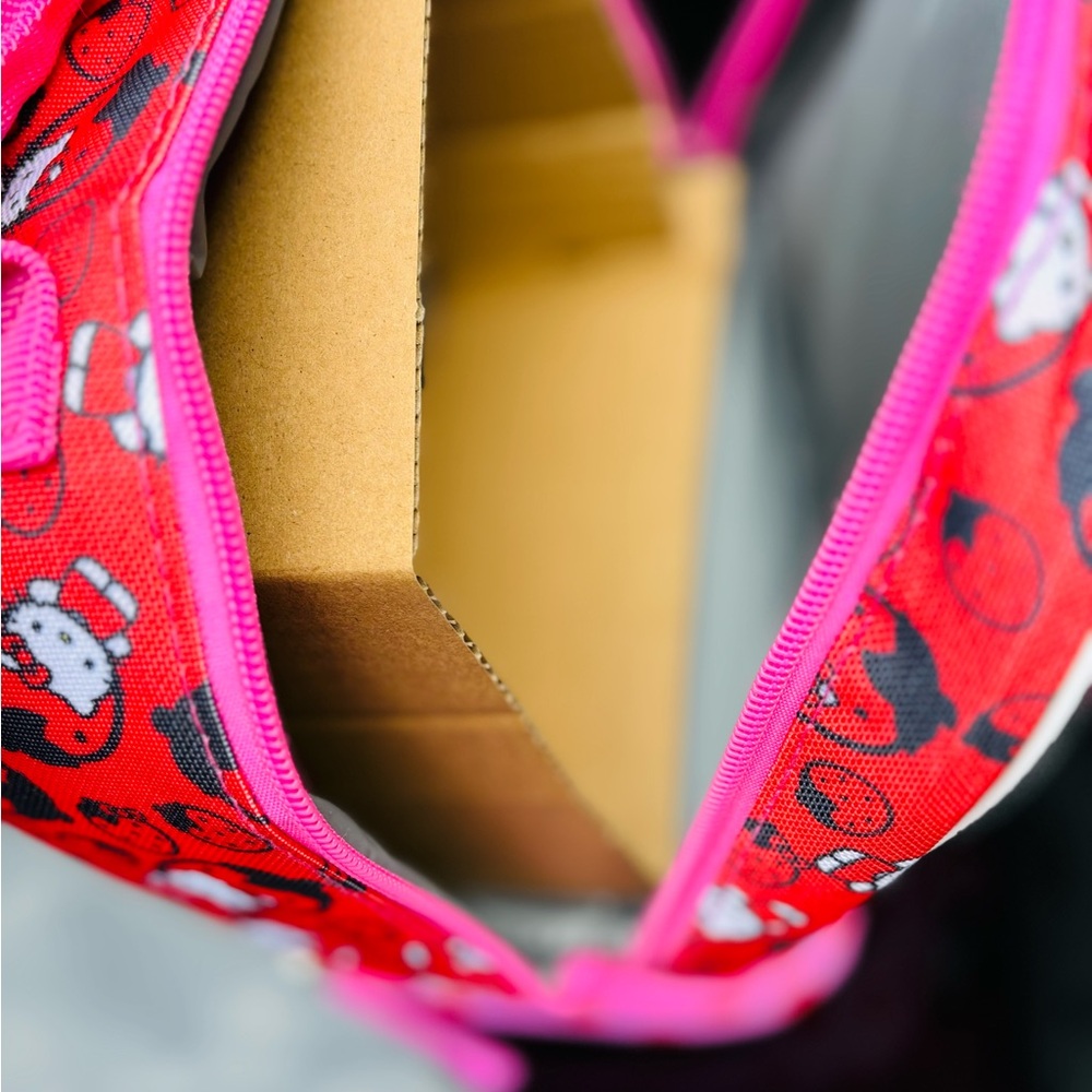 Hello Kitty Pink and Red Backpack - Picture 7 of 8